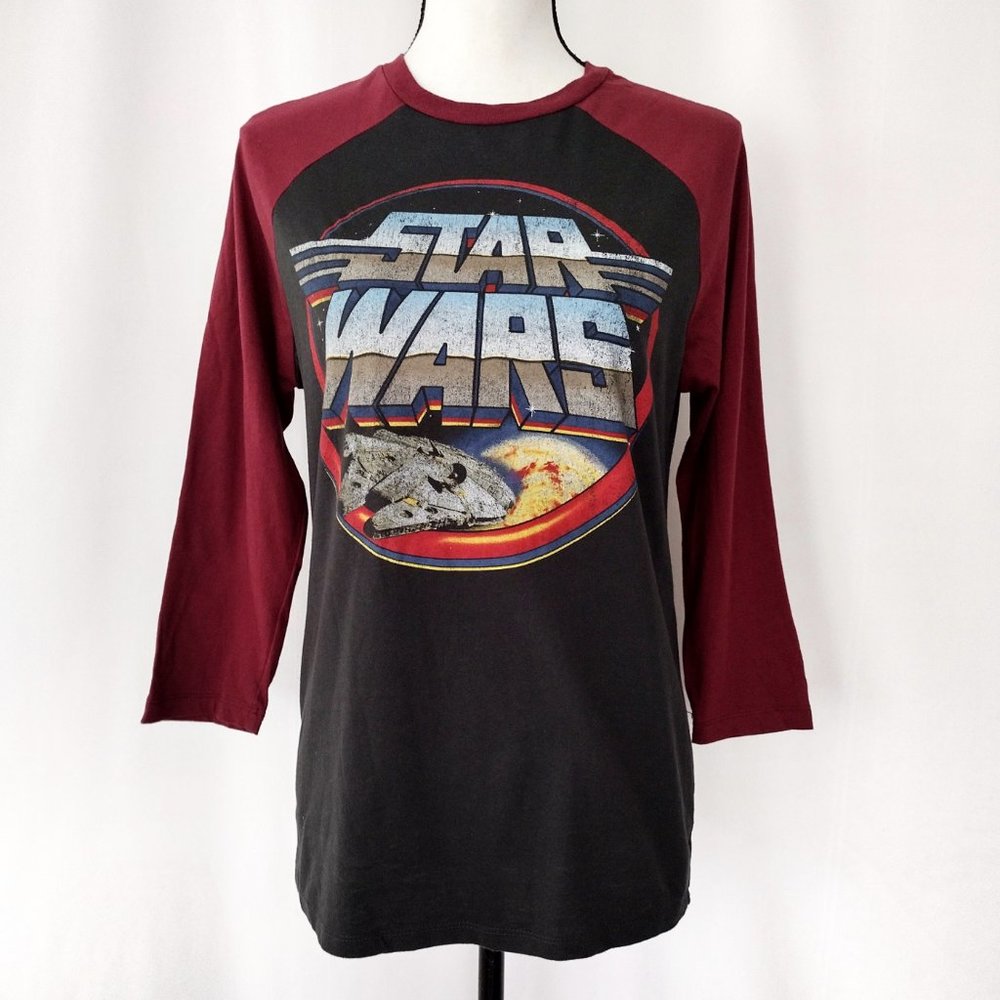 Star Wars Retro Look Long Sleeve T Shirt Unisex